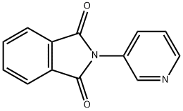 2-pyridin-3-ylisoindole-1,3-dione 结构式