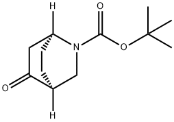 tert-butyl (1S,4S)-5-oxo-2-azabicyclo[2.2.2]octane-2-carboxylate 结构式