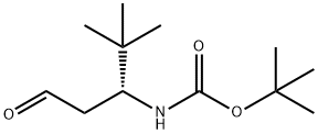 Fmoc-(R)-3-amino-4,4-dimethylpentanal 结构式