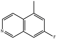 7-fluoro-5-methylisoquinoline 结构式