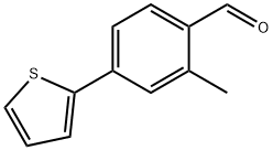 2-Methyl-4-(thiophen-2-yl)benzaldehyde 结构式