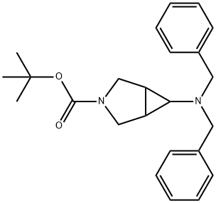 tert-butyl 6-(dibenzylamino)-3-azabicyclo[3.1.0]hexane-3-carboxylate 结构式