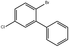2-bromo-5-chloro-1,1-biphenyl 结构式