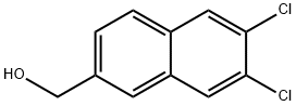 (6,7-dichloronaphthalen-2-yl)methanol 结构式