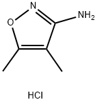 4,5-二甲基-1,2-恶唑-3-胺盐酸盐 结构式