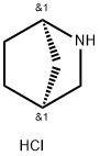 (1R,4S)-2-azabicyclo[2.2.1]heptane hydrochloride 结构式