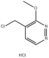 4-(氯甲基)-3-甲氧基哒嗪盐酸盐 结构式