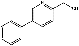 (5-PHENYLPYRIDIN-2-YL)METHANOL 结构式