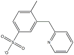 2-PYRIDYLMETHYL TOLUENE-4-SULFONATE 结构式