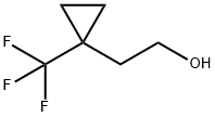 1-(TRIFLUOROMETHYL)CYCLOPROPANEETHANOL 结构式