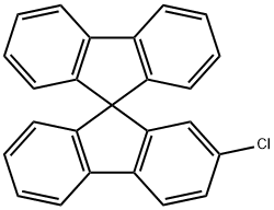 2-氯-9,9'-螺二芴 结构式