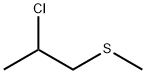 2-chloro-1-(methylthio)propane 结构式