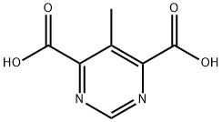 5-Methylpyrimidine-4,6-dicarboxylic acid 结构式