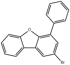 2-溴-4-苯基二苯并[B,D]呋喃 结构式