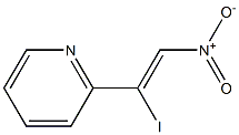 2-(1-iodo-2-nitro vinyl) pyridine 结构式