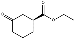 (S)-3-氧代环己烷甲酸乙酯 结构式