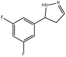 5-(3,5-二氟苯基)-4,5-二氢-1H-吡唑 结构式