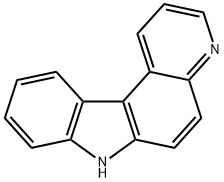 7H-Pyrido[2,3-c]carbazole 结构式