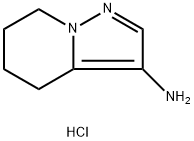 4,5,6,7-四氢吡唑并[1,5-A]吡啶-3-胺盐酸盐 结构式