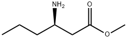 (R)-3-氨基己酸甲酯 结构式