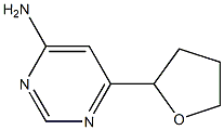 6-(tetrahydrofuran-2-yl)pyrimidin-4-amine 结构式