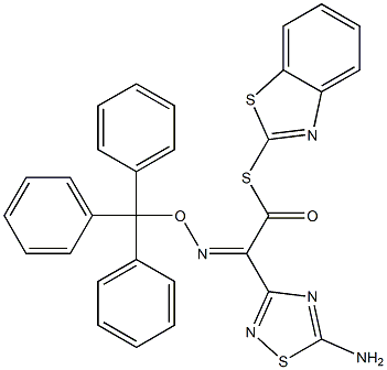 达托霉素的Β-异构体 结构式