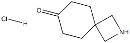 2-氮杂螺[3.5]壬基-7-酮盐酸盐 结构式