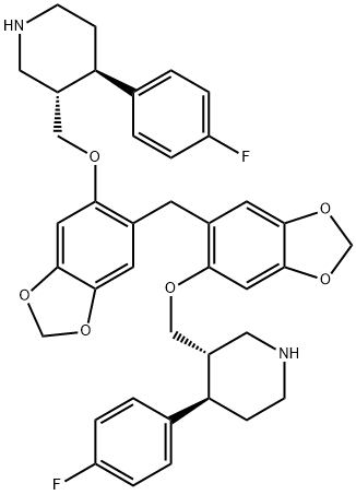 帕罗西汀杂质30 结构式
