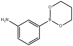 3-氨基苯硼酸-1,3-丙二醇酯 结构式