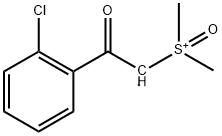二甲基氧化锍-2-(氯)苯甲酰基甲基 结构式