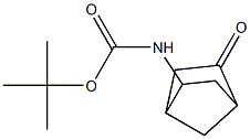 tert-butyl N-{5-oxobicyclo[2.2.1]heptan-2-yl}carbamate 结构式