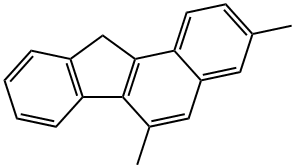 3,6-dimethyl-11H-benzo[a]fluorene 结构式