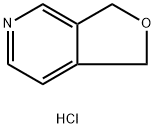 1,3-Dihydrofuro[3,4-c]pyridine hydrochloride 结构式