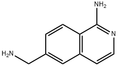1-AMINO-6-ISOQUINOLINEMETHANAMINE 结构式