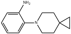2-(6-氮杂螺[2.5]辛烷-6-基)苯胺 结构式