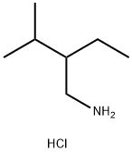 3-(氨基甲基)-2-甲基戊盐酸 结构式