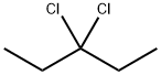 3,3-Dichloropentane. 结构式