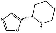 (S)-5-(piperidin-2-yl)oxazole 结构式