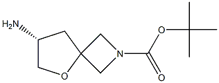 (R)-2-BOC-5-氧杂-2-氮杂螺[3.4]辛烷-7-胺 结构式