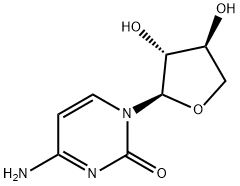 化合物 1-(ALPHA-L-THREOFURANOSYL)CYTOSINE 结构式