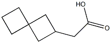 2-(spiro[3.3]heptan-2-yl)acetic acid 结构式