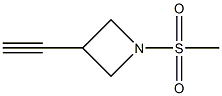 3-ethynyl-1-methanesulfonylazetidine 结构式