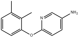 6-(2,3-二甲基苯氧基)吡啶-3-胺 结构式
