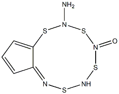 2-氨基-5,6-二氢-4H-环戊并[D]噻唑-4-酮 结构式