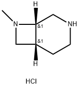 (1S,6R)-8-methyl-3,8-diazabicyclo[4.2.0]octane dihydrochloride 结构式