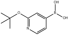(2-(叔丁氧基)吡啶-4-基)硼酸 结构式