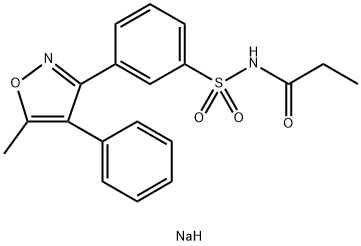 帕瑞昔布钠杂质21(钠盐) 结构式