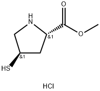 (2S,4R)-4-磺酰基吡咯烷-2-羧酸甲酯盐酸盐 结构式