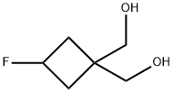 [3-fluoro-1-(hydroxymethyl)cyclobutyl]methanol 结构式