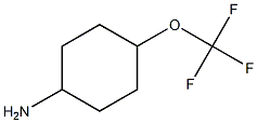 4-Trifluoromethoxy-cyclohexylamine 结构式
